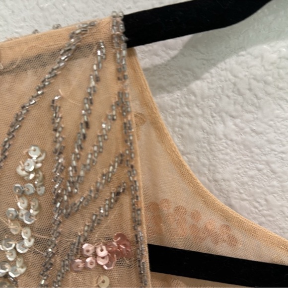 NWT- MAC DUGGA- $598 Cap Sleeve, Embellished Gown, size 10 - Picture 11 of 17